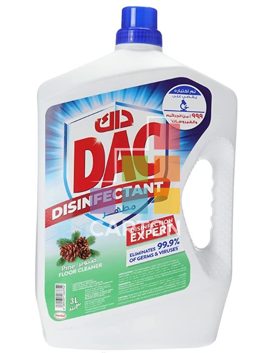DAC DISINFECTANT PINE  6*3LTR